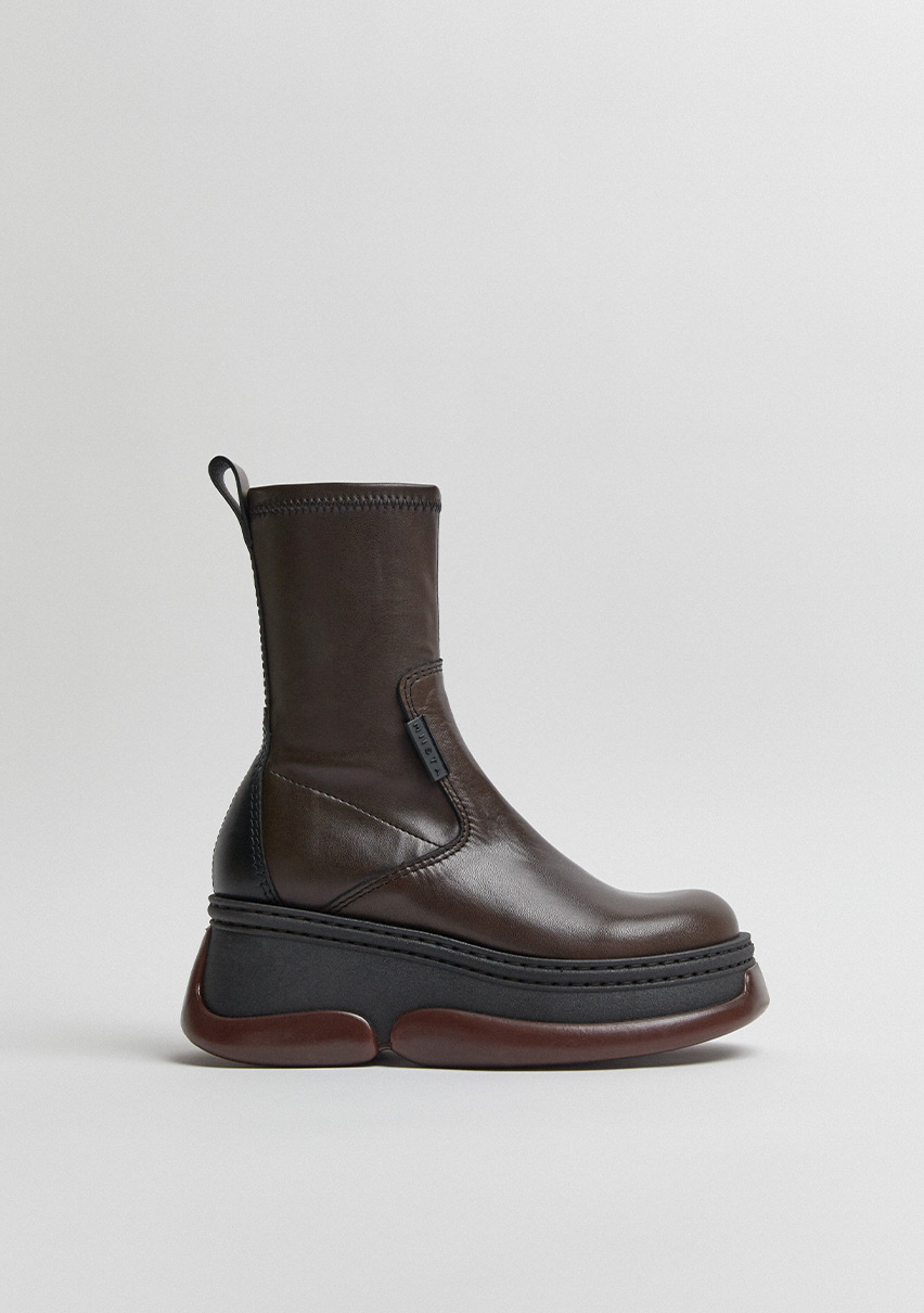 Viken Brown Boots | Miista Europe | Made in Portugal