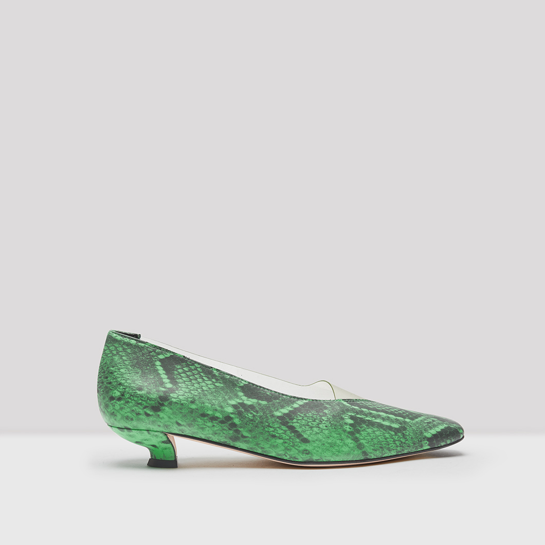 Green snake shoes Clearance