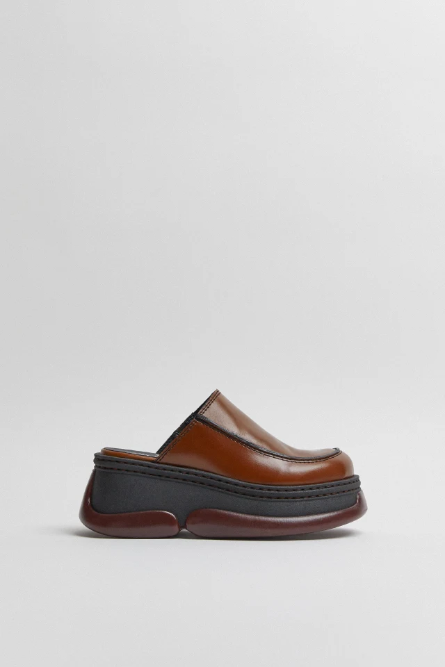 Brietta Brown Mules | Miista Europe | Made in Portugal