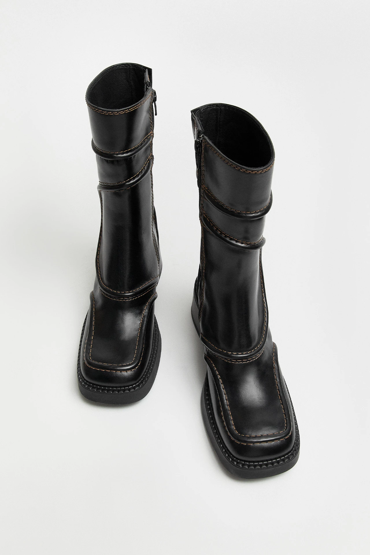 E8-Malene-Black-Brown-Ankle-Boots-05