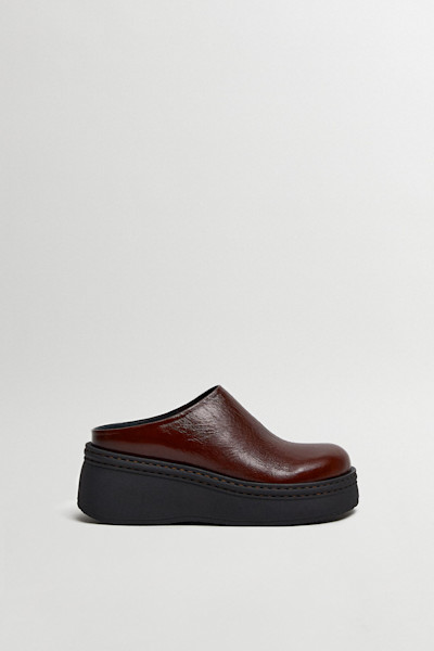 新品】bukht x mythography leather mule