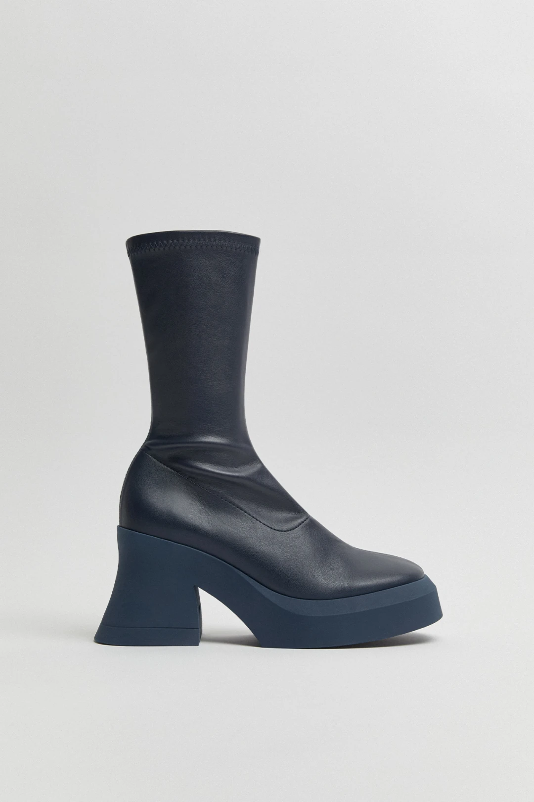 Aura Navy Boots | Miista Europe | Made in Portugal