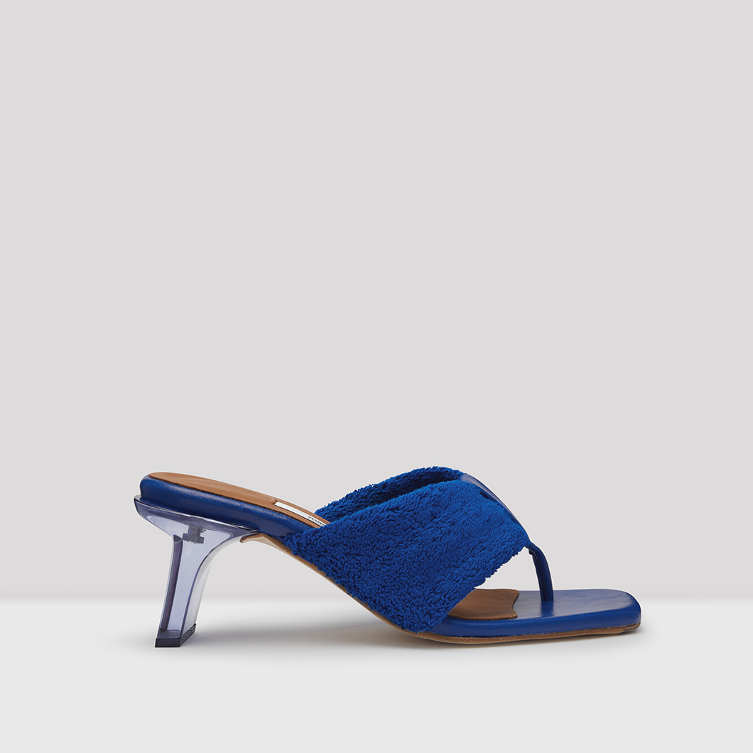 navy blue summer heels