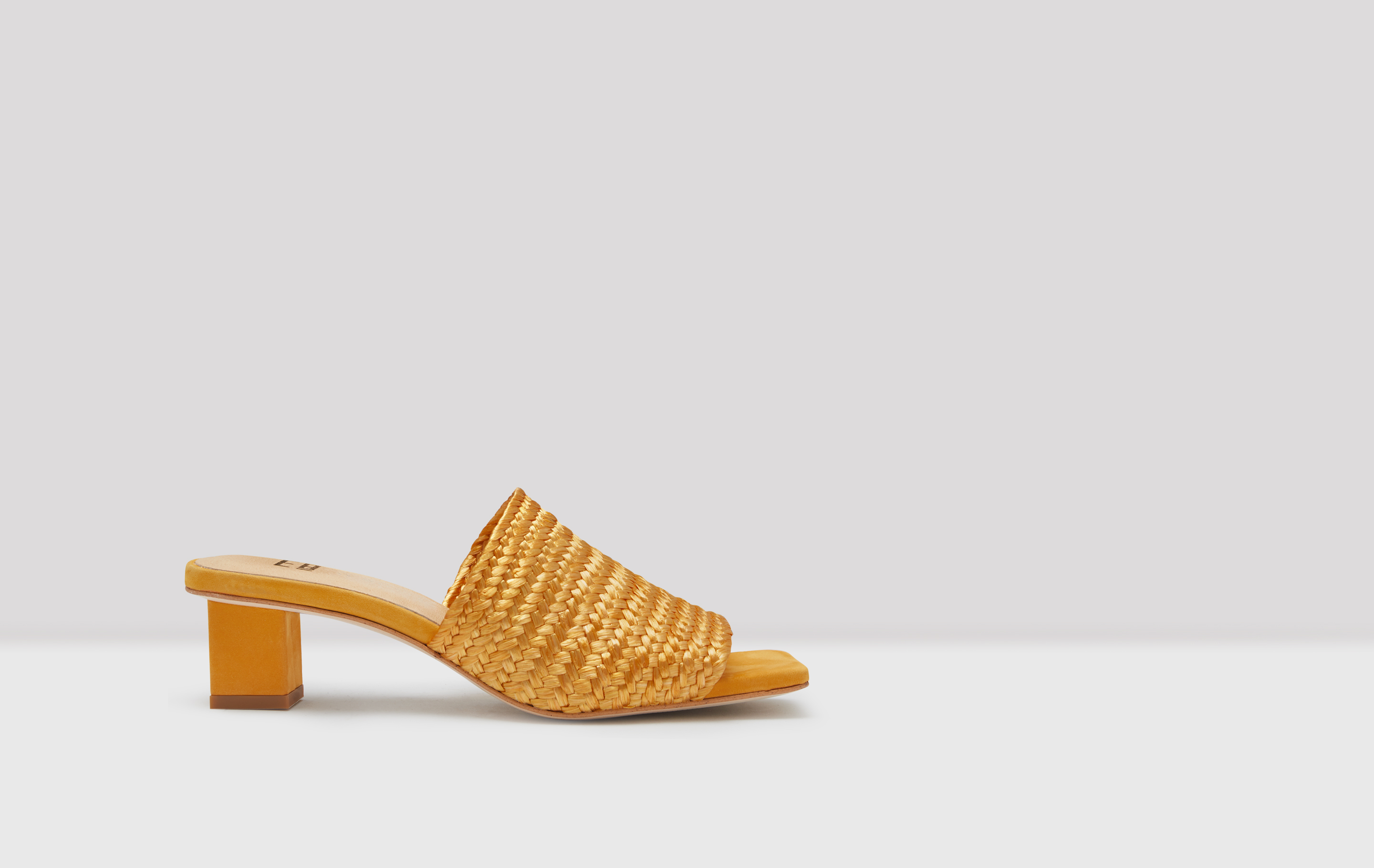 yellow raffia