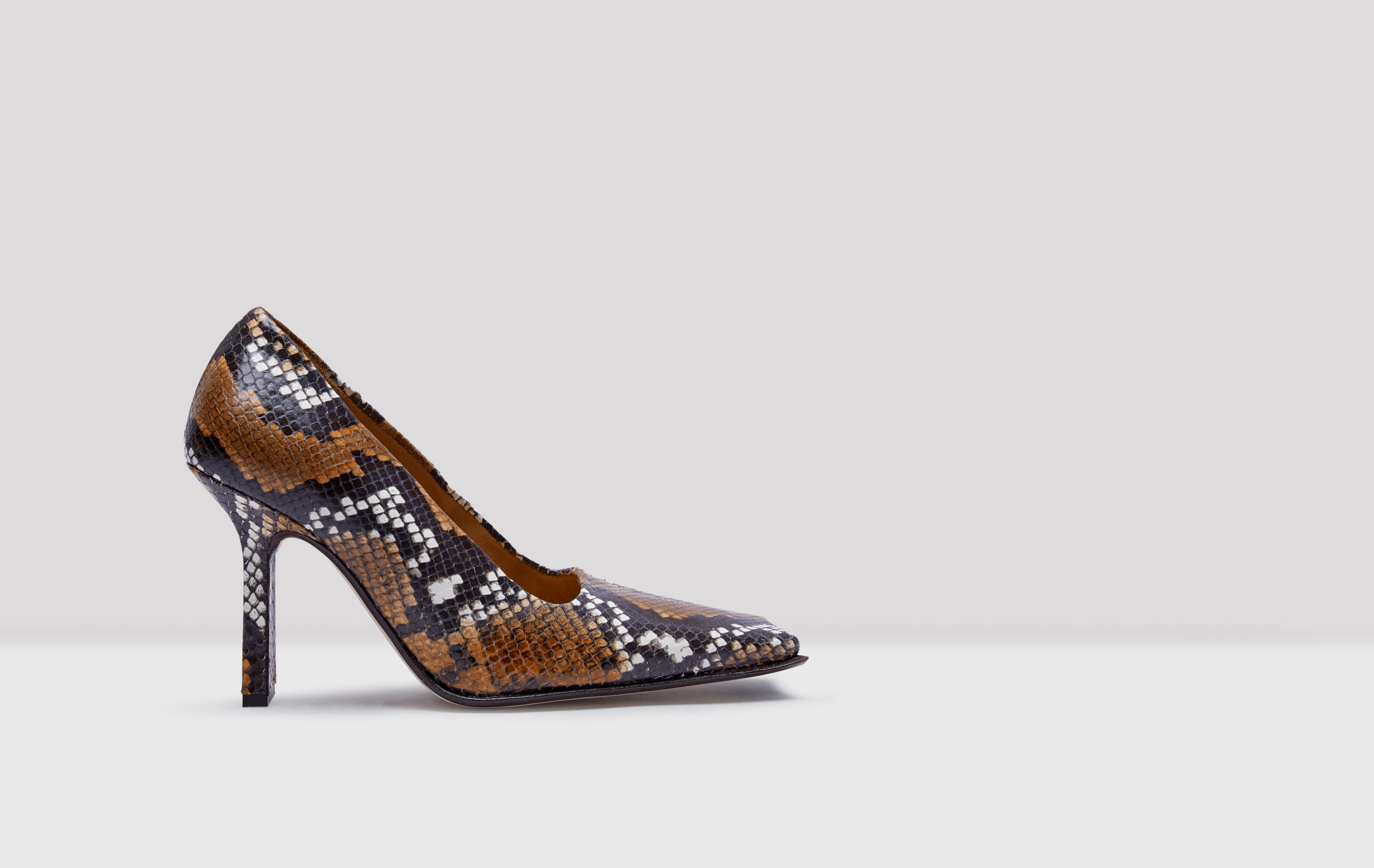 Brown snake shoes Clearance