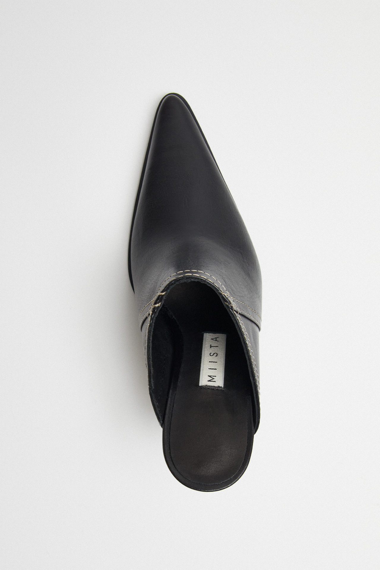 完売】Wilma Black Mules シューズ MIISTA｜ファッション