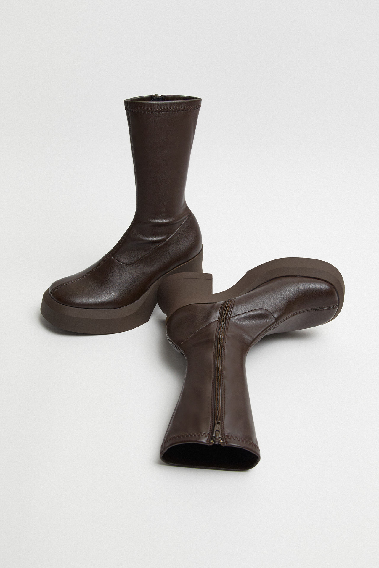 Aura Brown Boots | Miista Europe | Made in Portugal