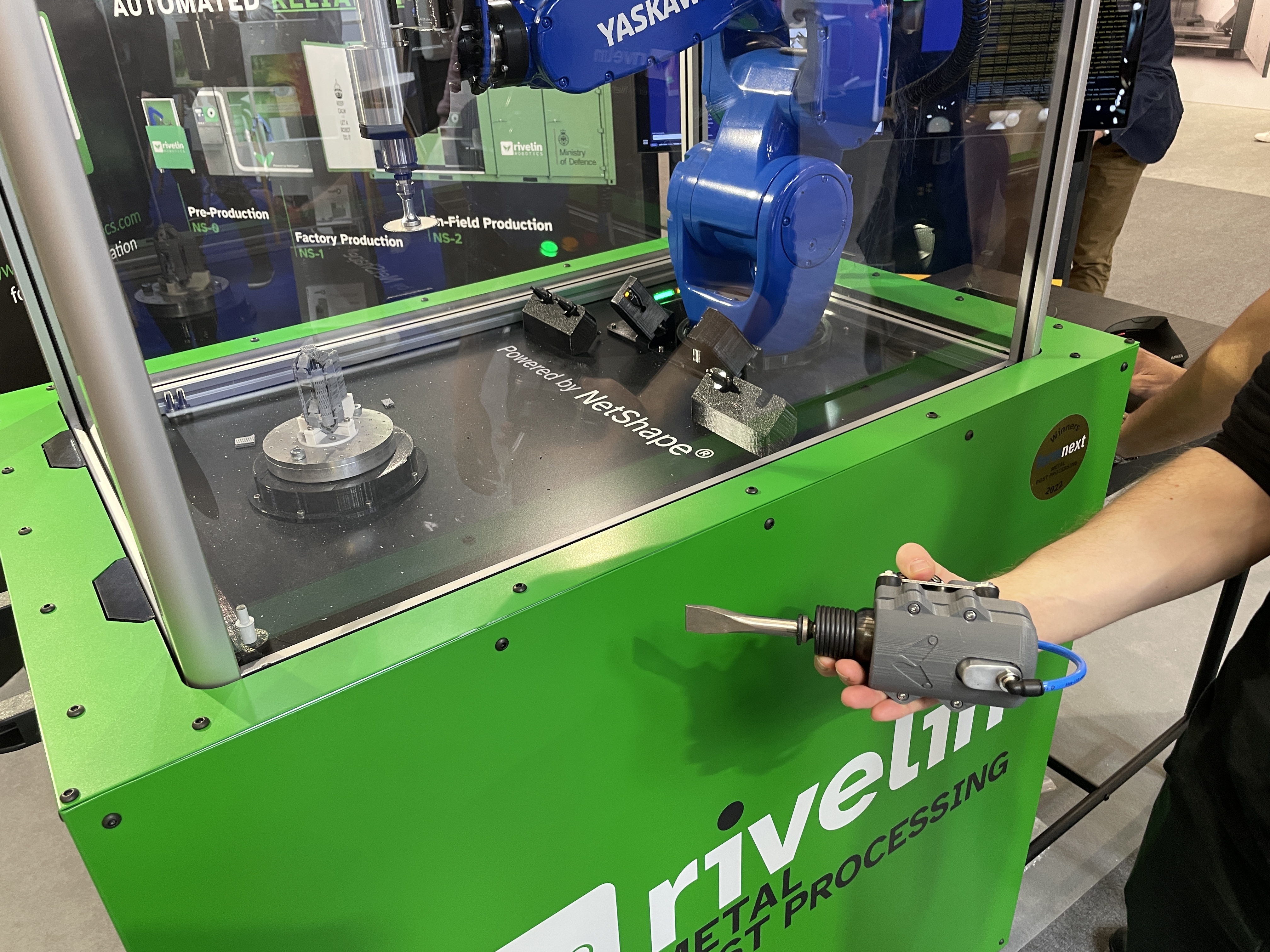 Rivelin Formnext 2022 ©Additive Manufacturing Media