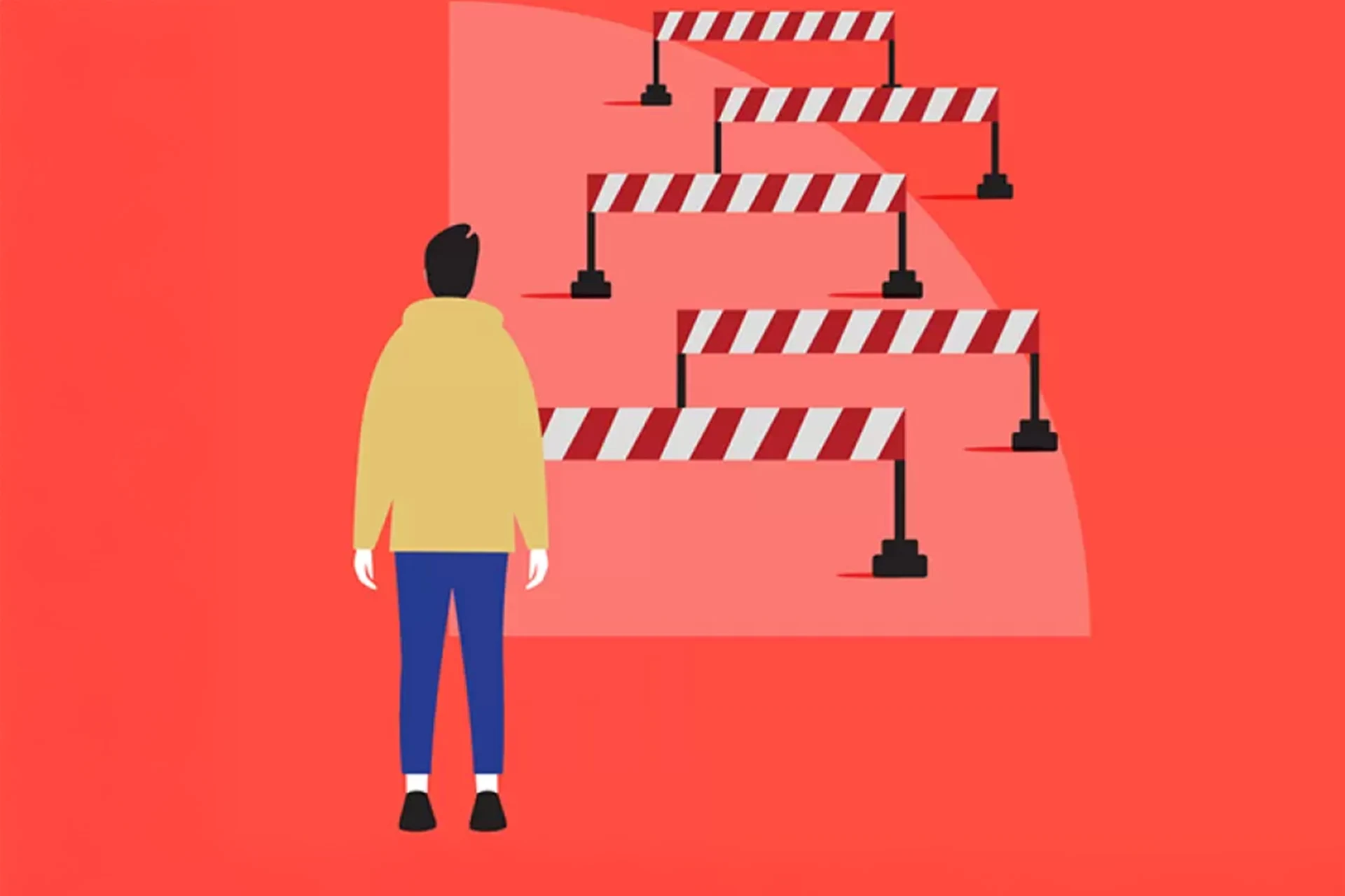 Healthcare booking experience and digital patient engagement illustration