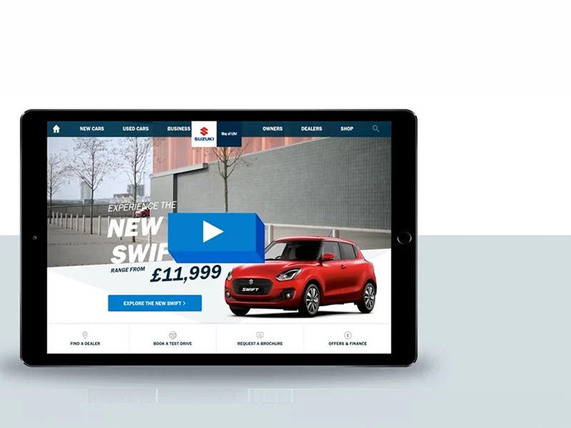 Suzuki Proof of Concept vs Full Website Redesign