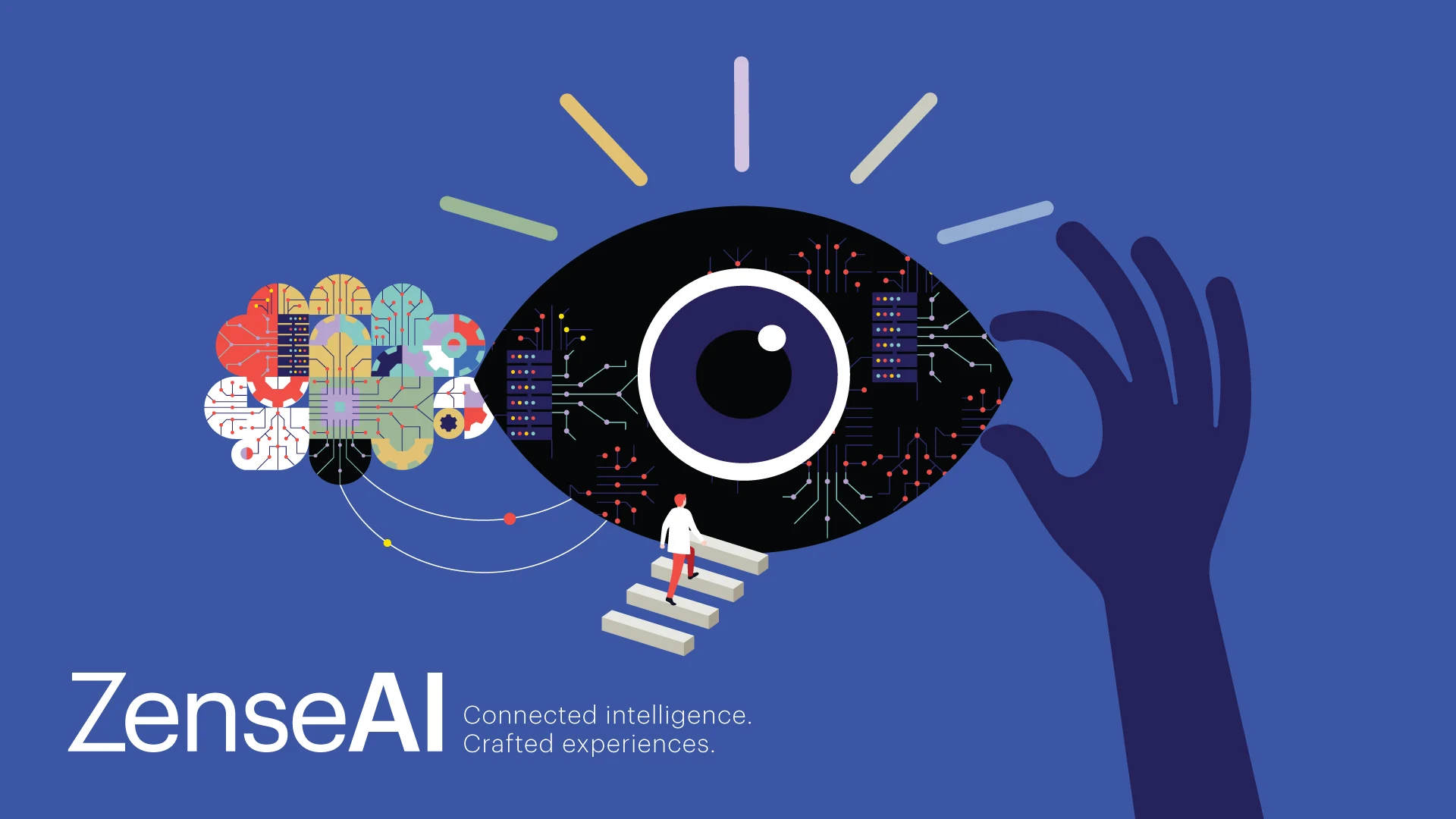 ZenseAI pioneering agentic AI enterprise transformation platform visualization