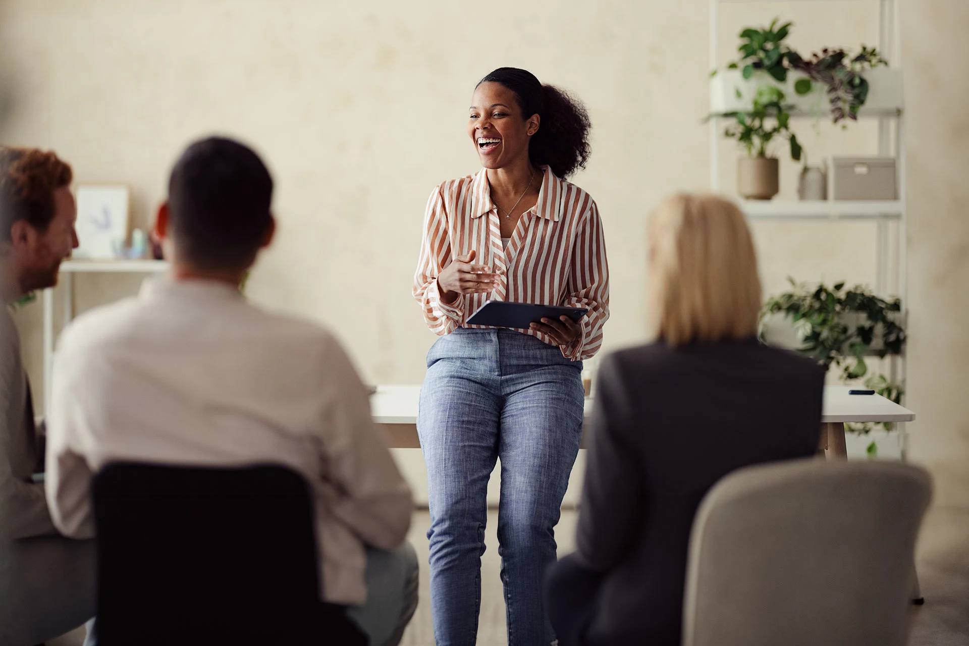 Recruitment discussion promoting responsible hiring practices at Zensar