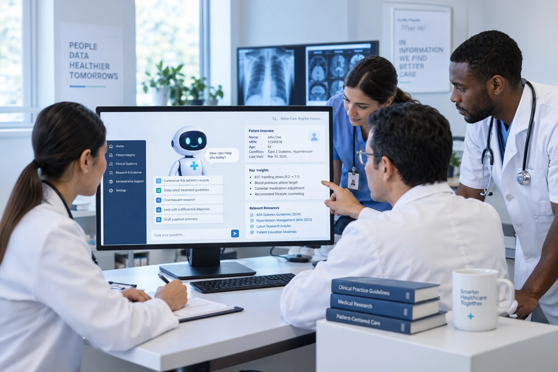 Thumbnail healthcare intelligence platform offering page