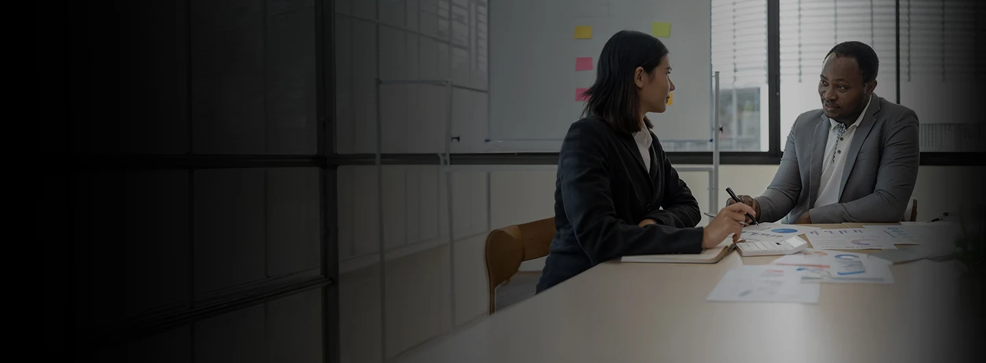 Digital transformation concept in banking and lending