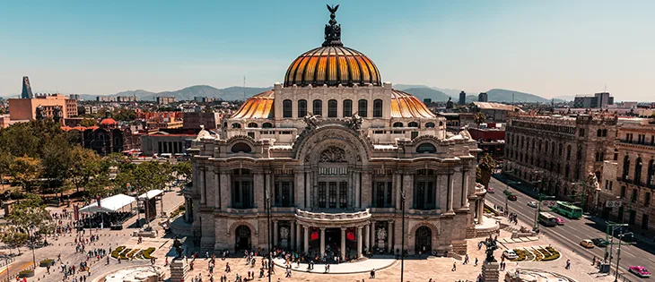 Palacio de Bellas Artes Mexico City celebrating Zensar LATAM expansion