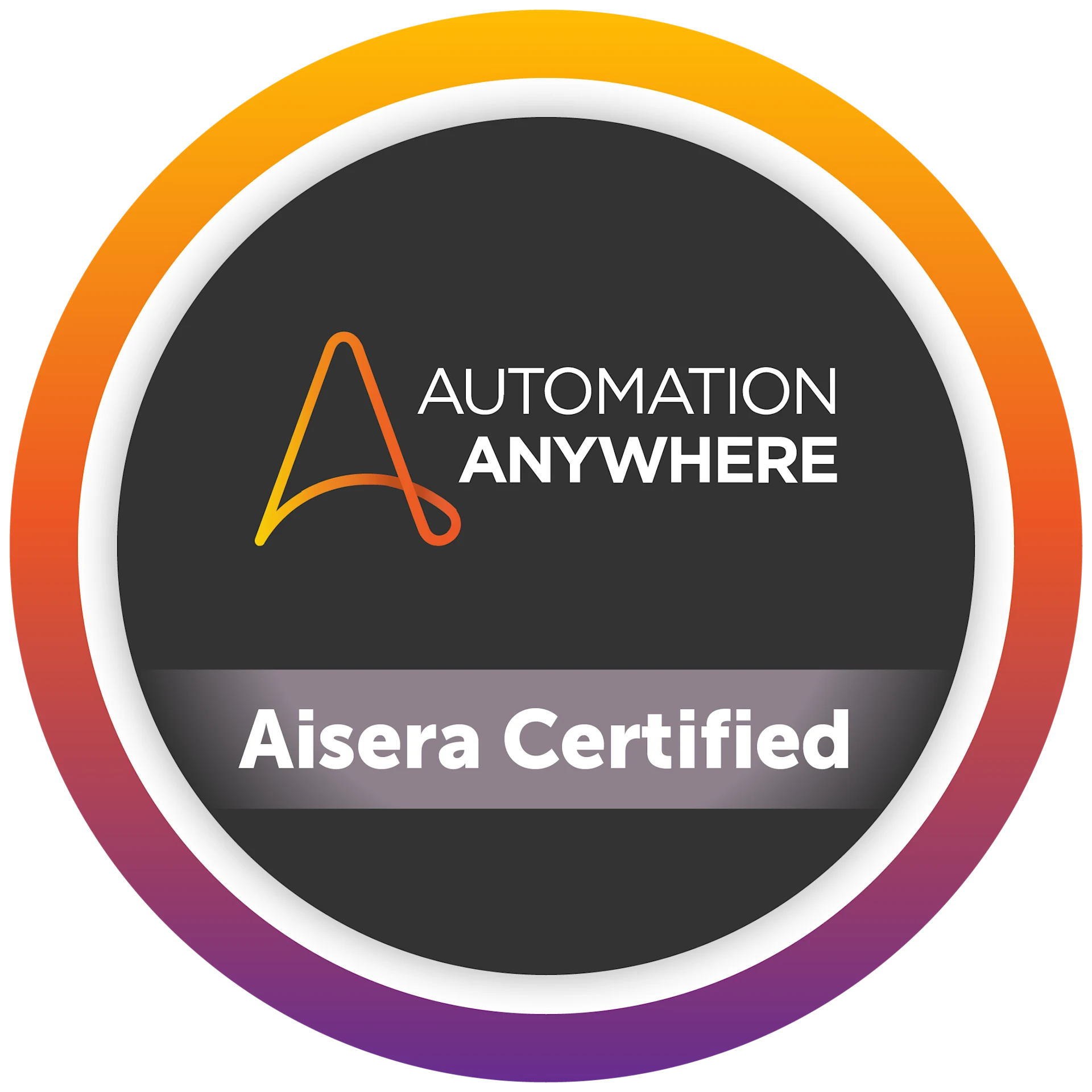 Aisera certified badge