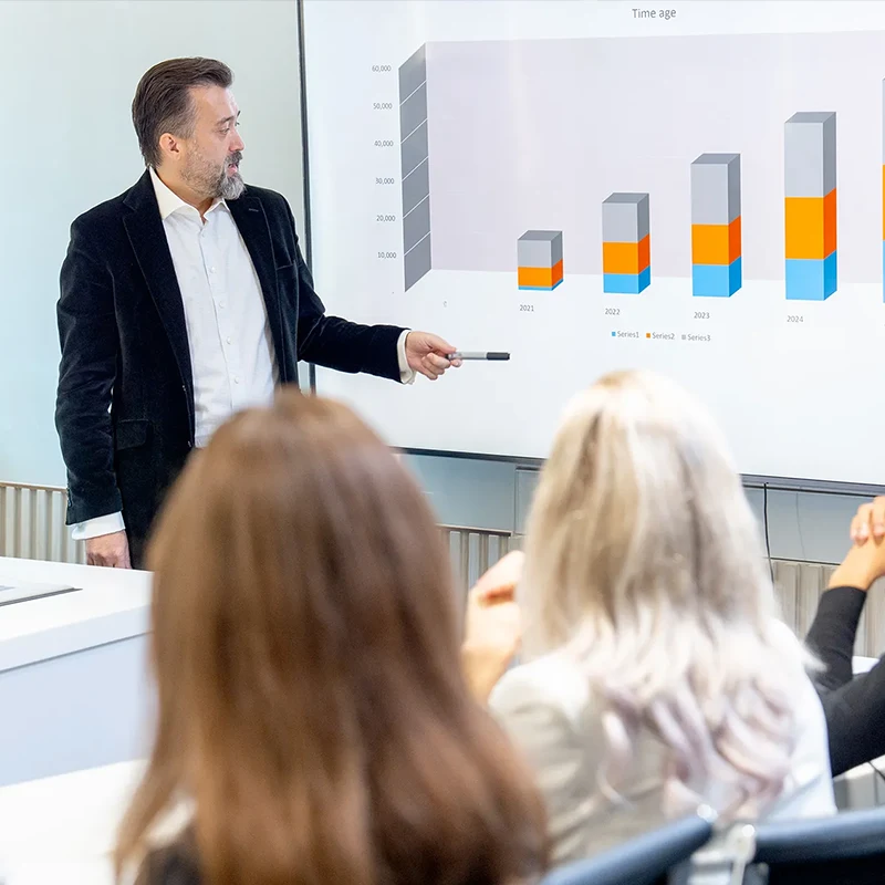 Analytics visuals for insurance operations and enhanced customer experience.