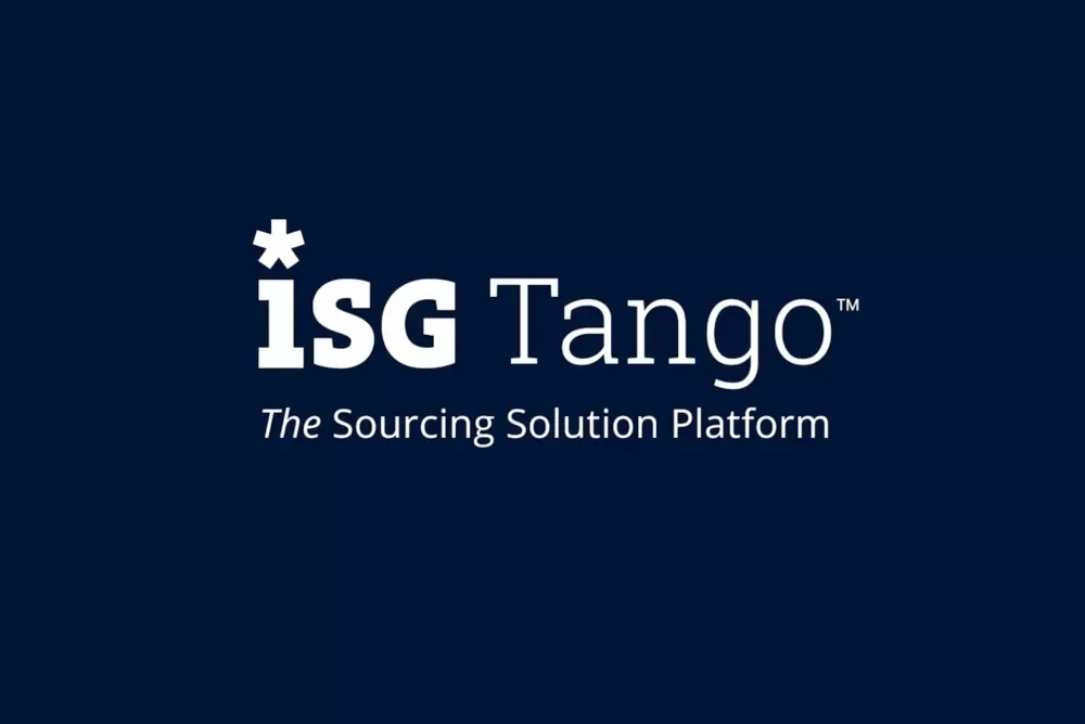 ISG Tango logo, the sourcing solution platform by ISG