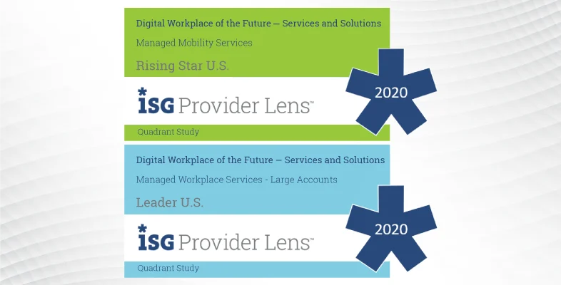 ISG Provider Lens report highlighting Zensar as Rising Star and Leader in 2020