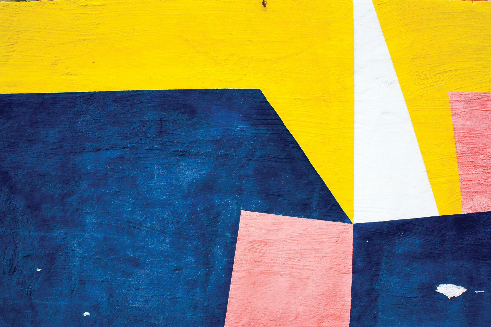 Abstract geometric mural banner for Zensar newsroom article