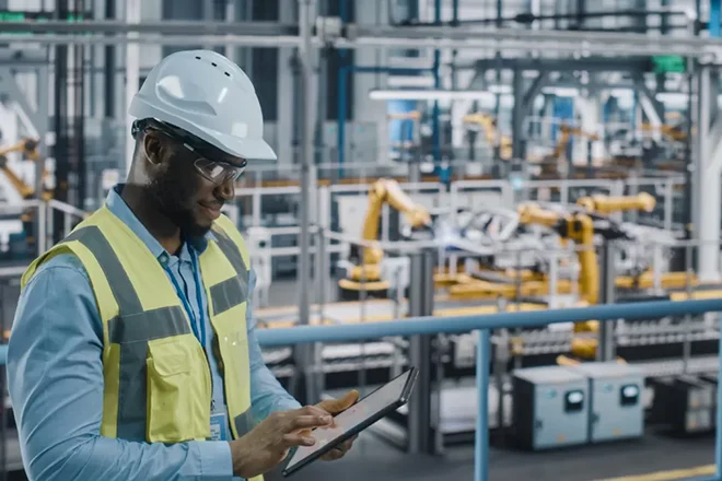 Individual developing AI and machine learning models for industrial automation