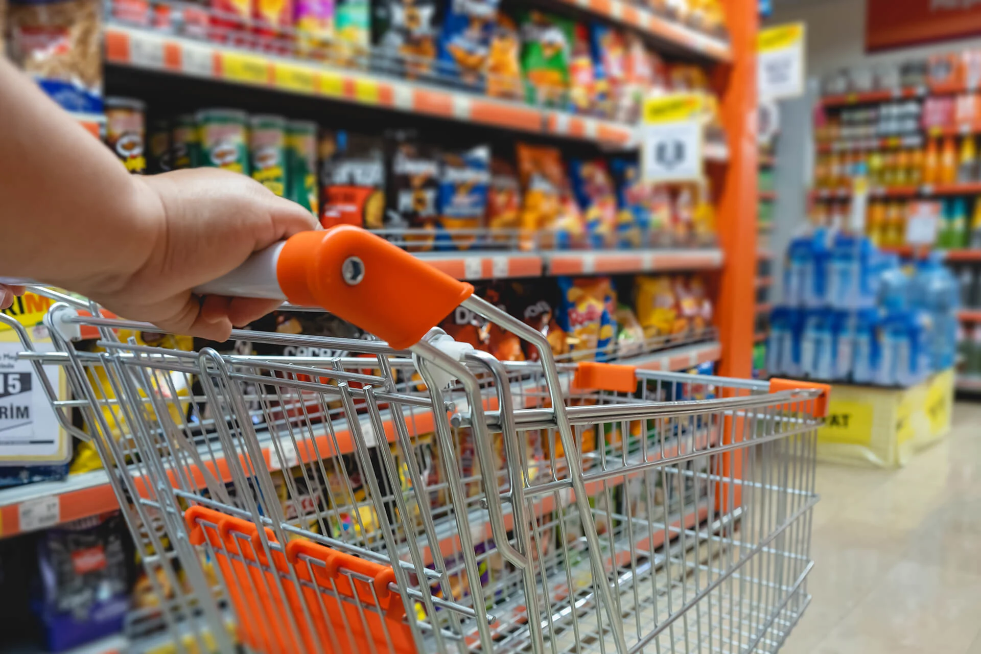 AI-driven consumer packaged goods solution interface on a digital device