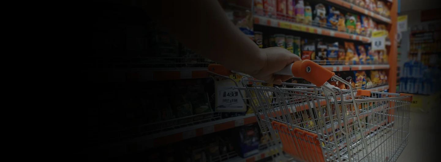 AI-driven consumer packaged goods solution interface on a digital device