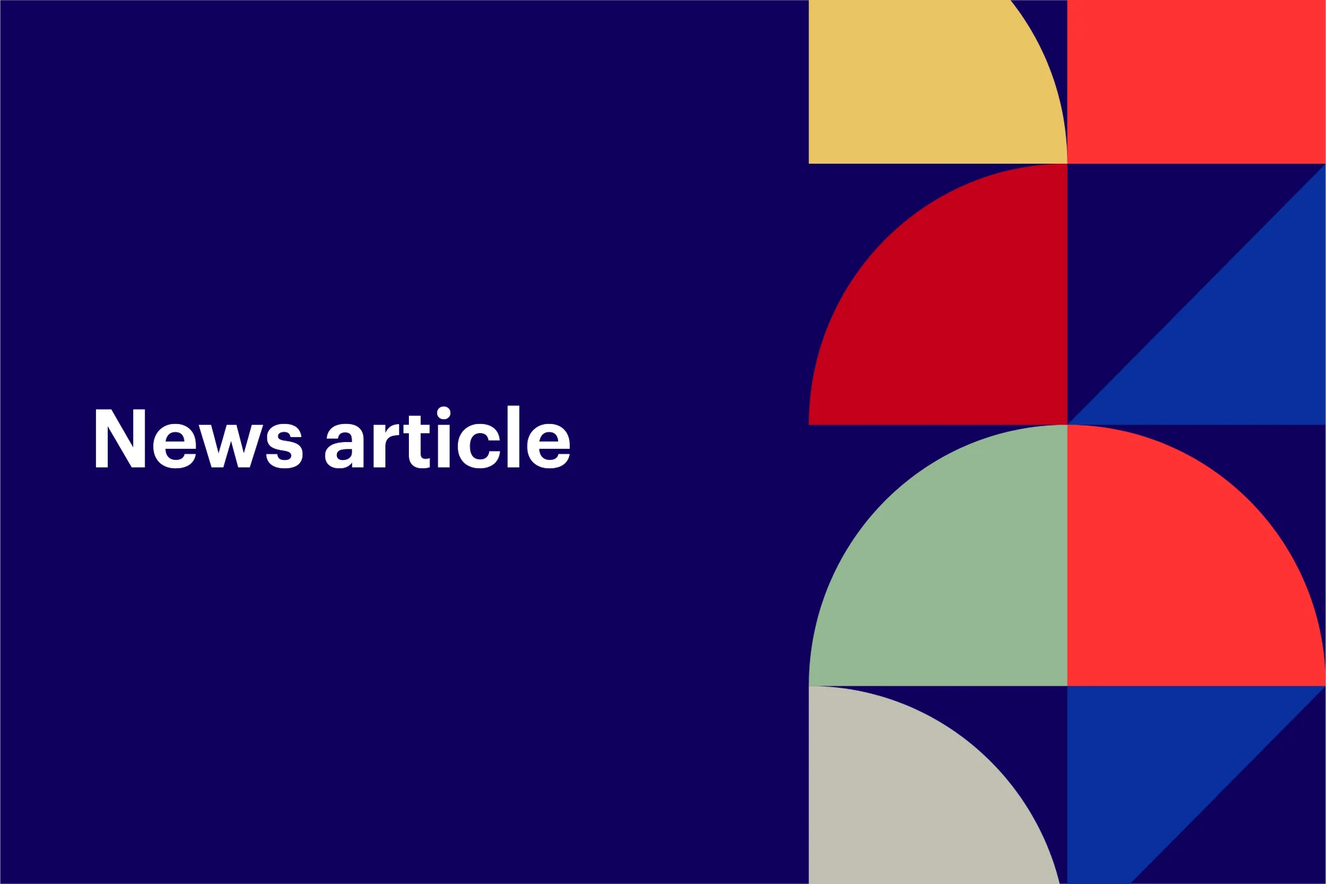 Decorative newsroom graphic reading 'News article' for Zensar news story