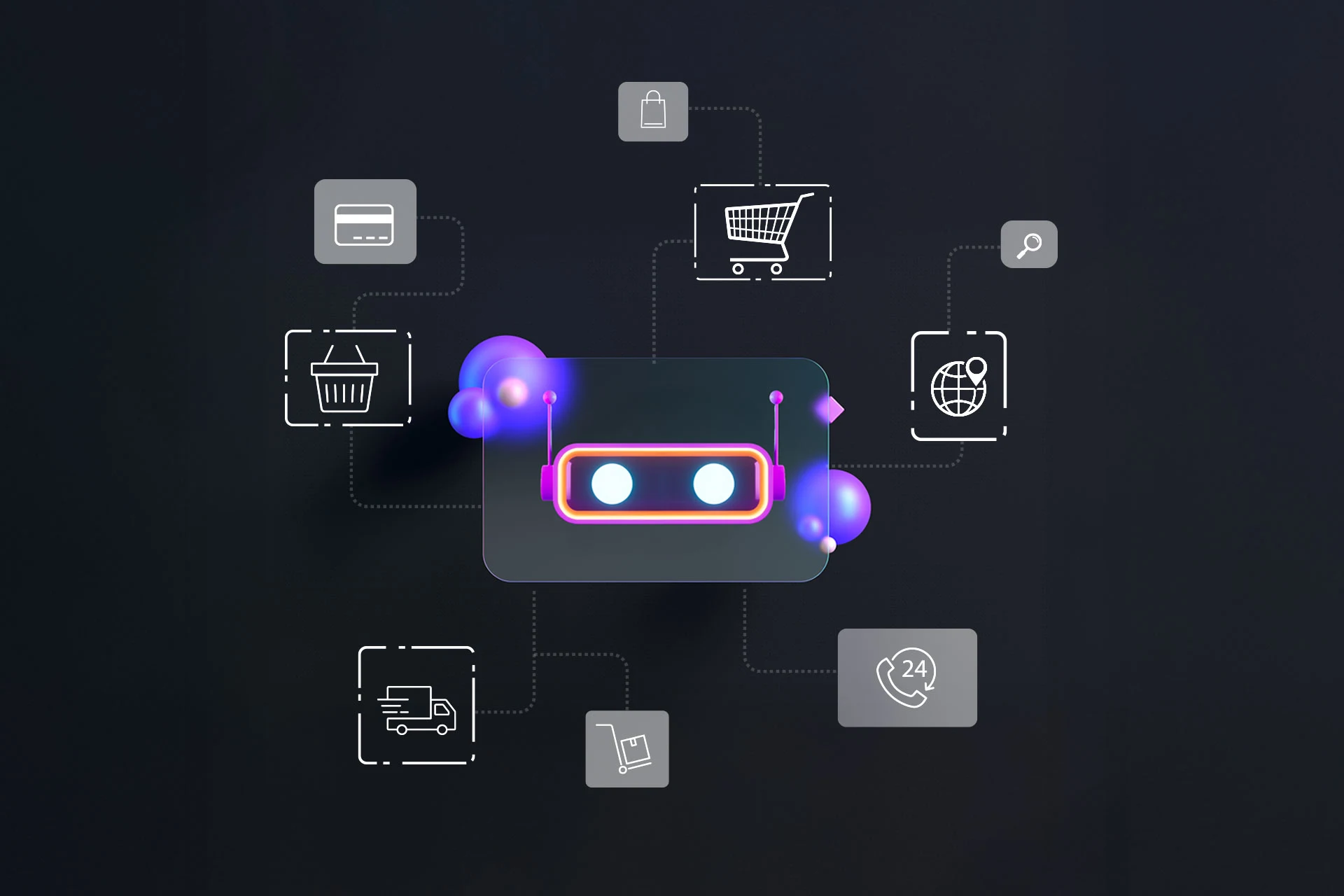 AI‑powered commerce dashboard automating customer journeys across digital platforms