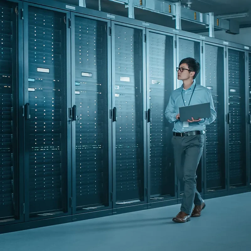 Enterprise IT transformation banner for US subsidiary of a global Japanese organization