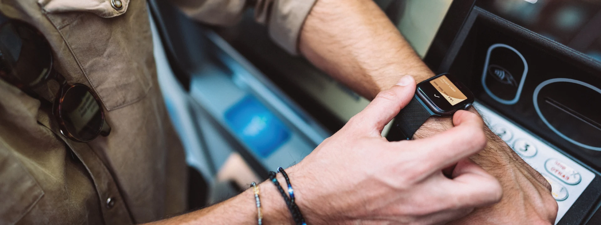 Immersive banking technology concept in the banking industry
