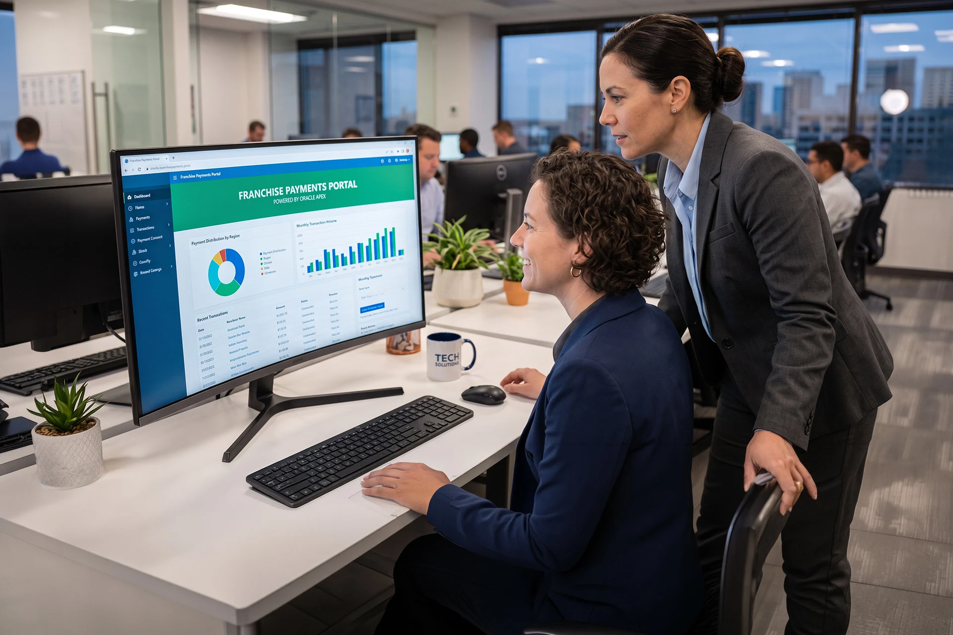Desktop Banner Oracle case study