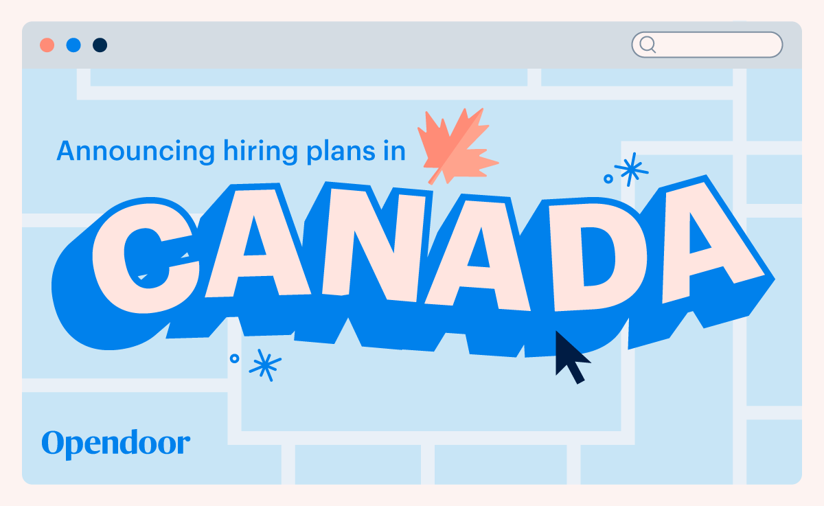 Opendoor announces hiring plans in Canada