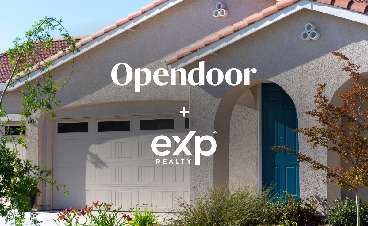 Opendoor, eXp Realty partner to give more home sellers certainty