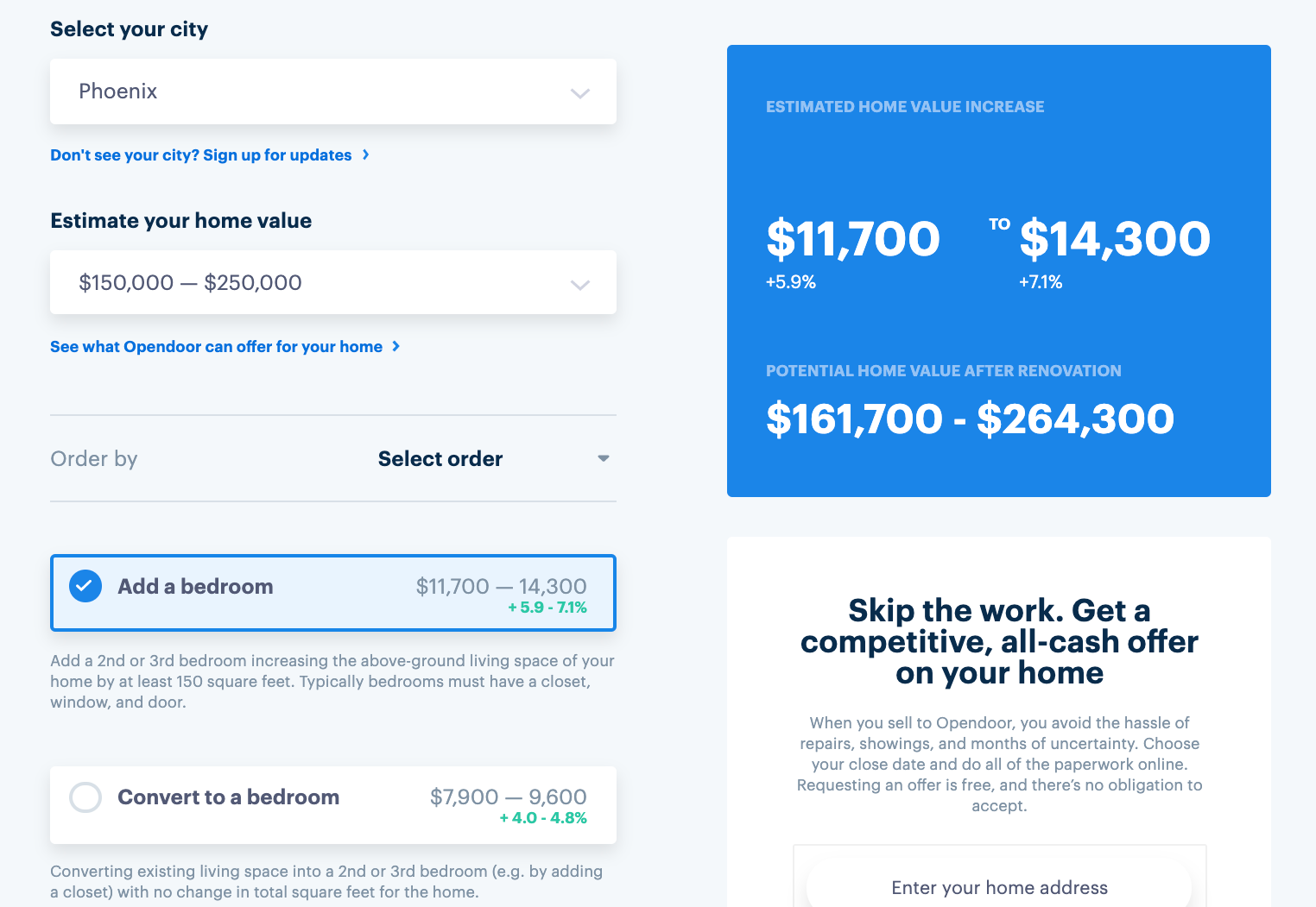Top improvements that increase home value based on market data Opendoor