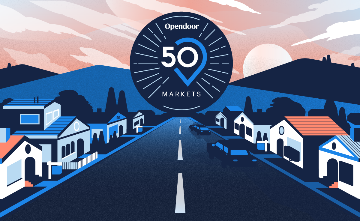 Opendoor is now live in 50+ markets