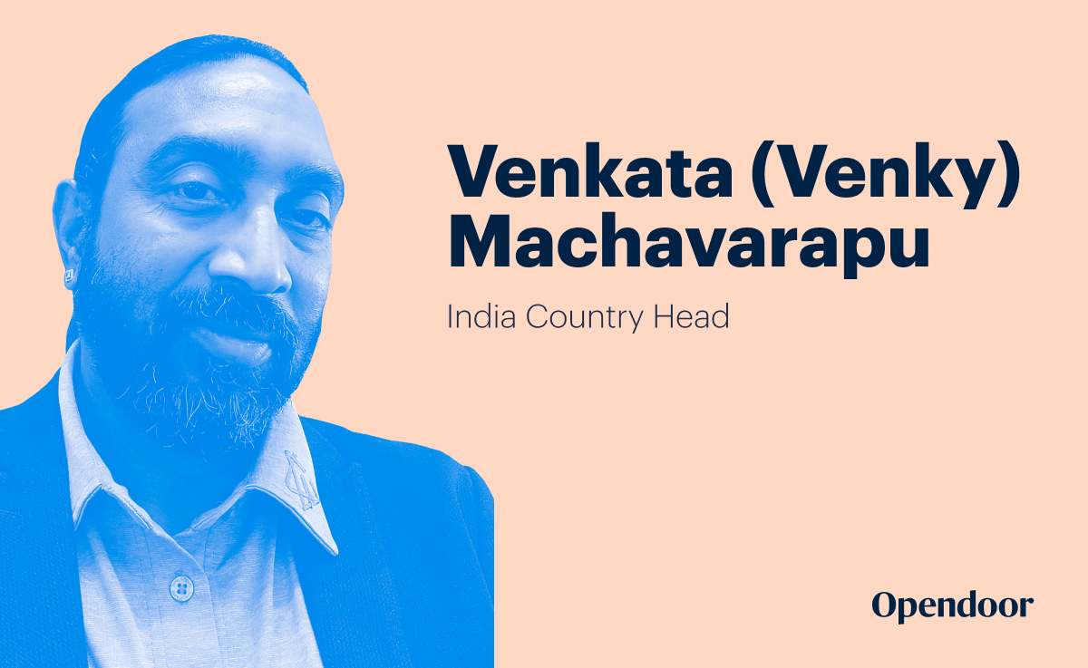 Introducing our new India Country Head, Venky Machavarapu 