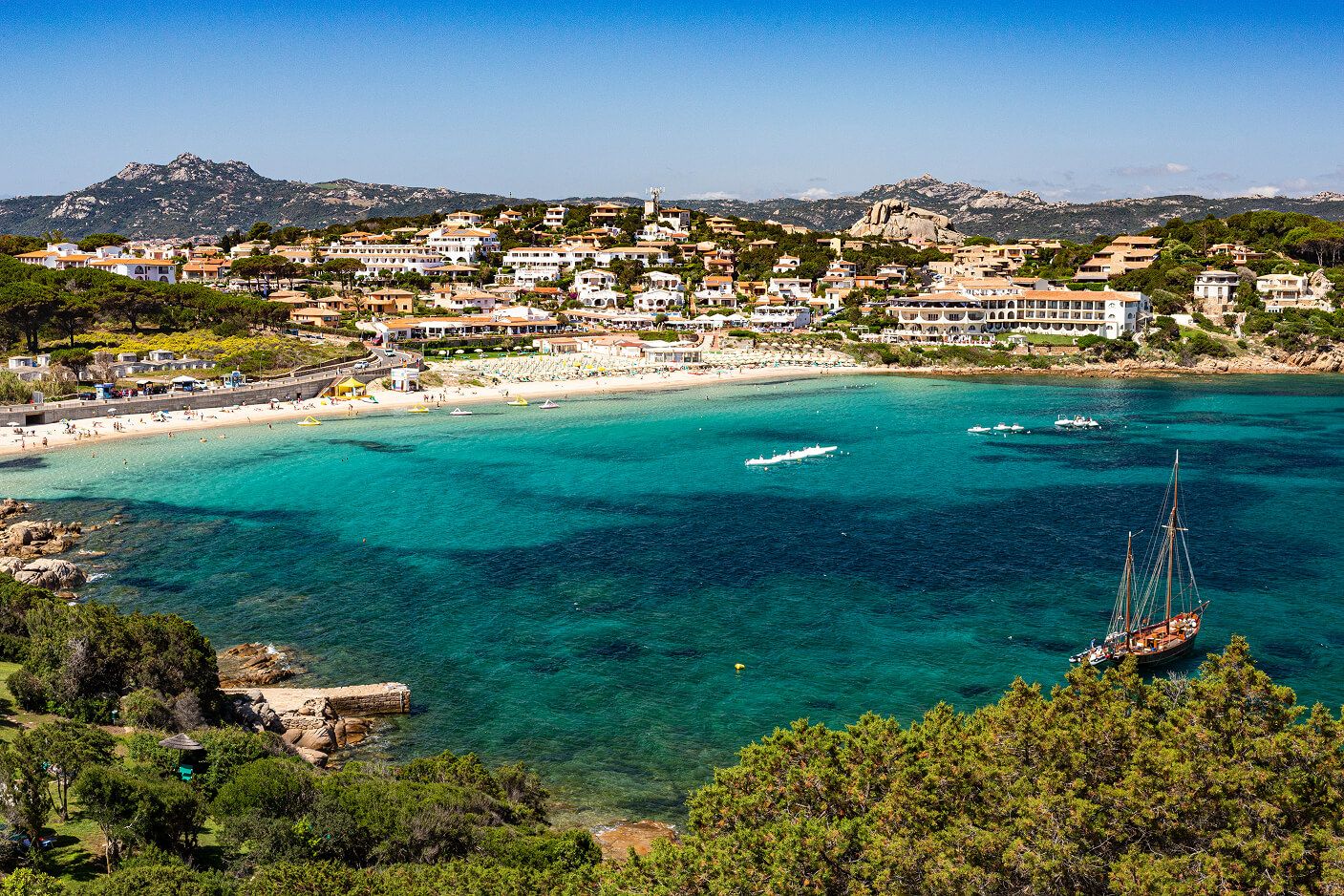 Vakantie in Baja Sardinia en Costa Smeralda