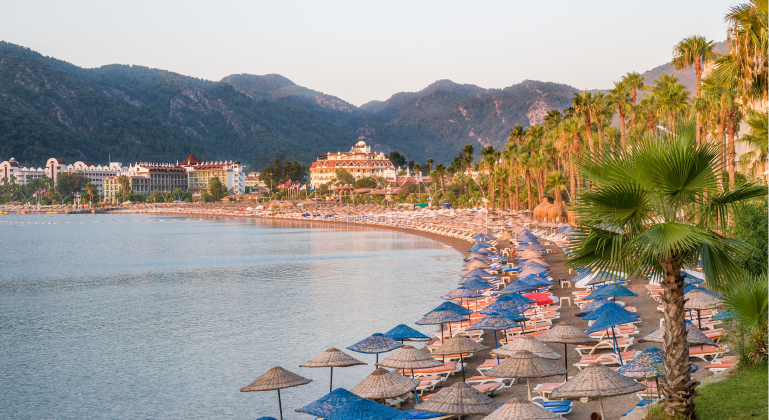 Zonvakantie in Turkije