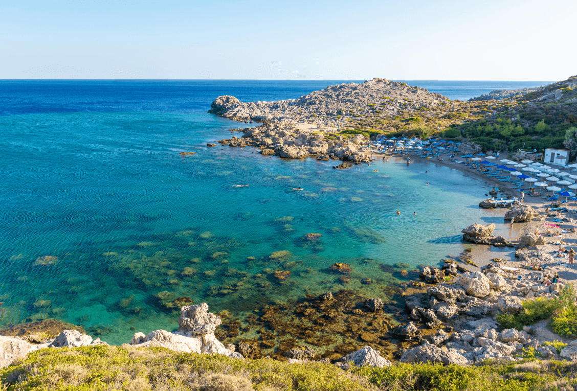 5x Mooiste stranden op Rhodos