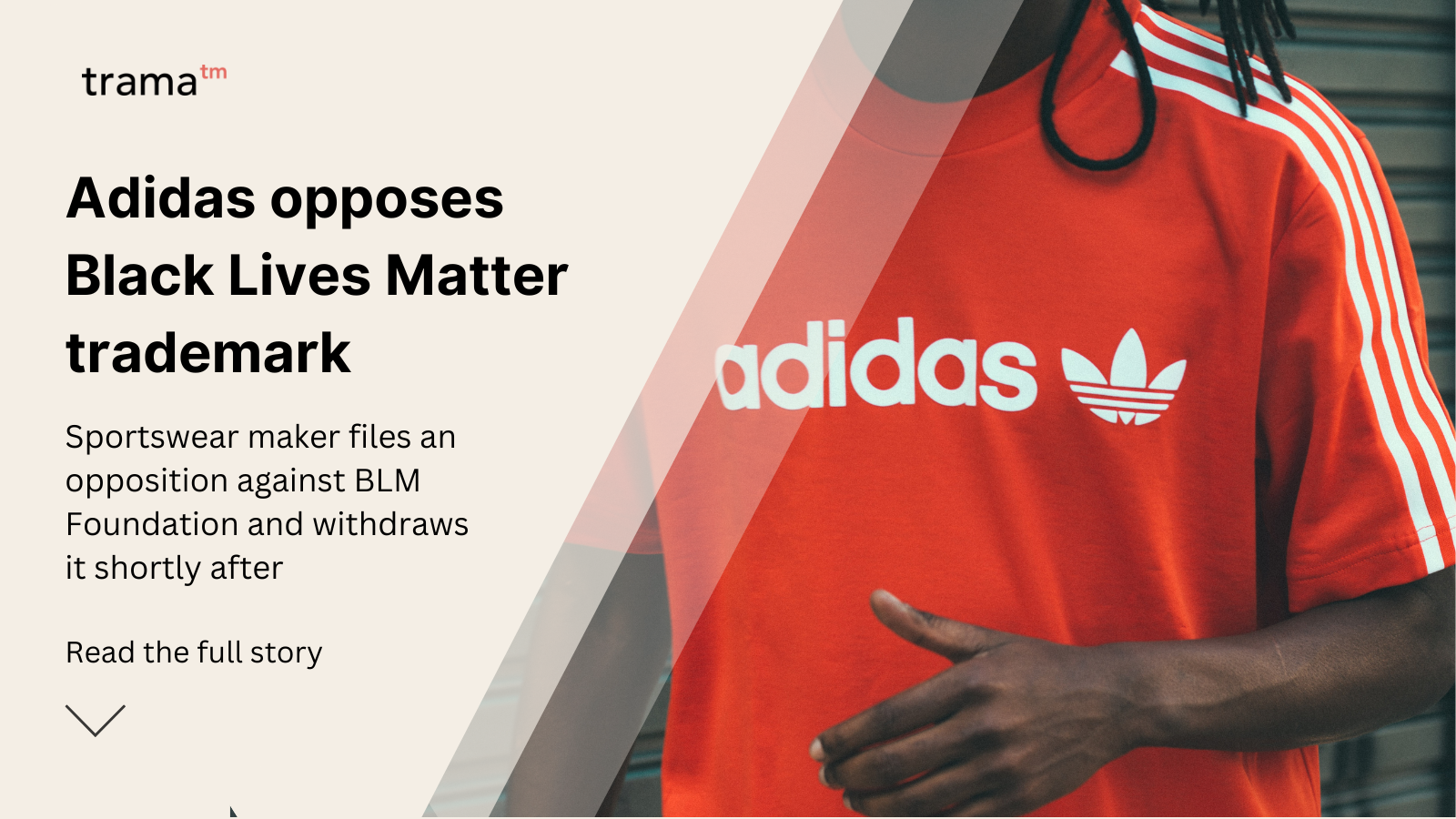 Adidas retracts opposition to Black Lives Matter three-stripe design