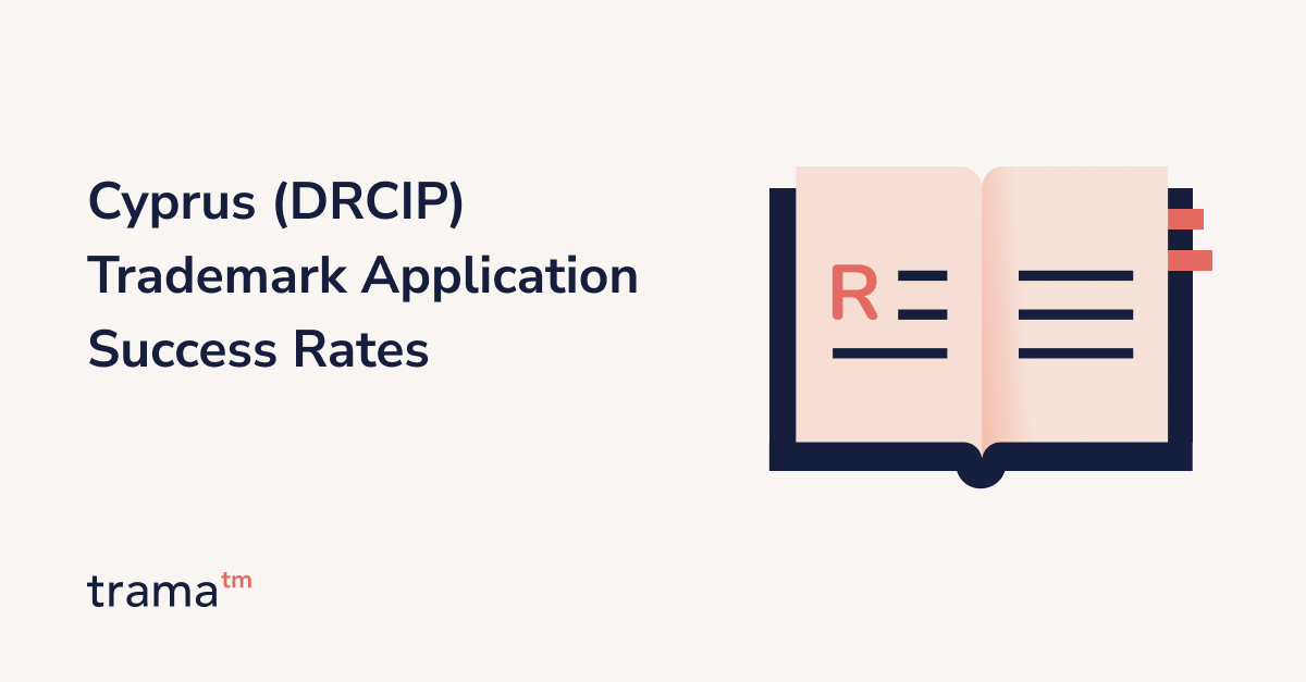 Image showcasing Cyprus (DRCIP) trademark application success rates