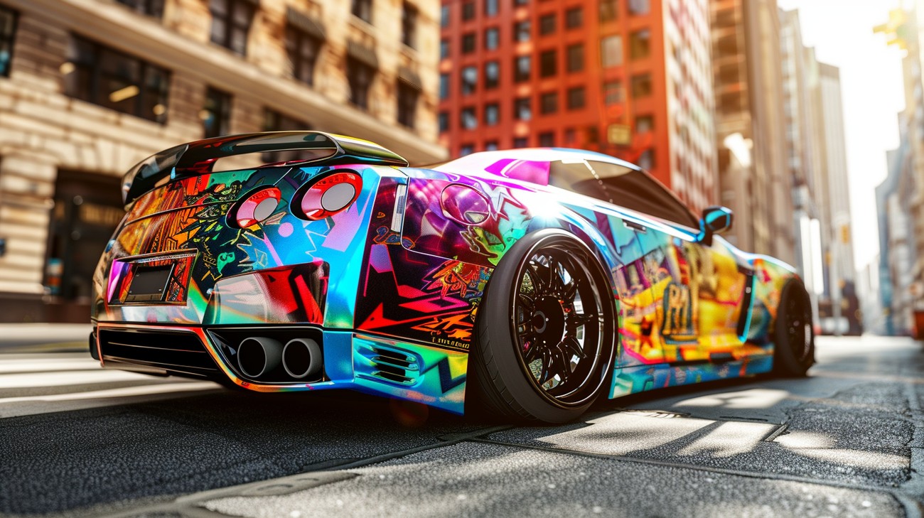 custom car decals photo