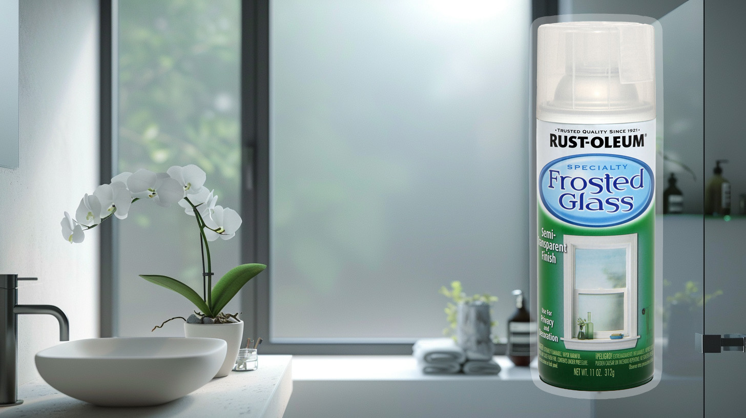 Enhance Your Windows with Spray-On Frosting