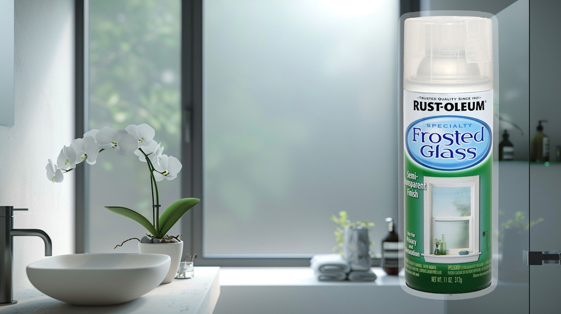 Enhance Your Windows with Spray-On Frosting