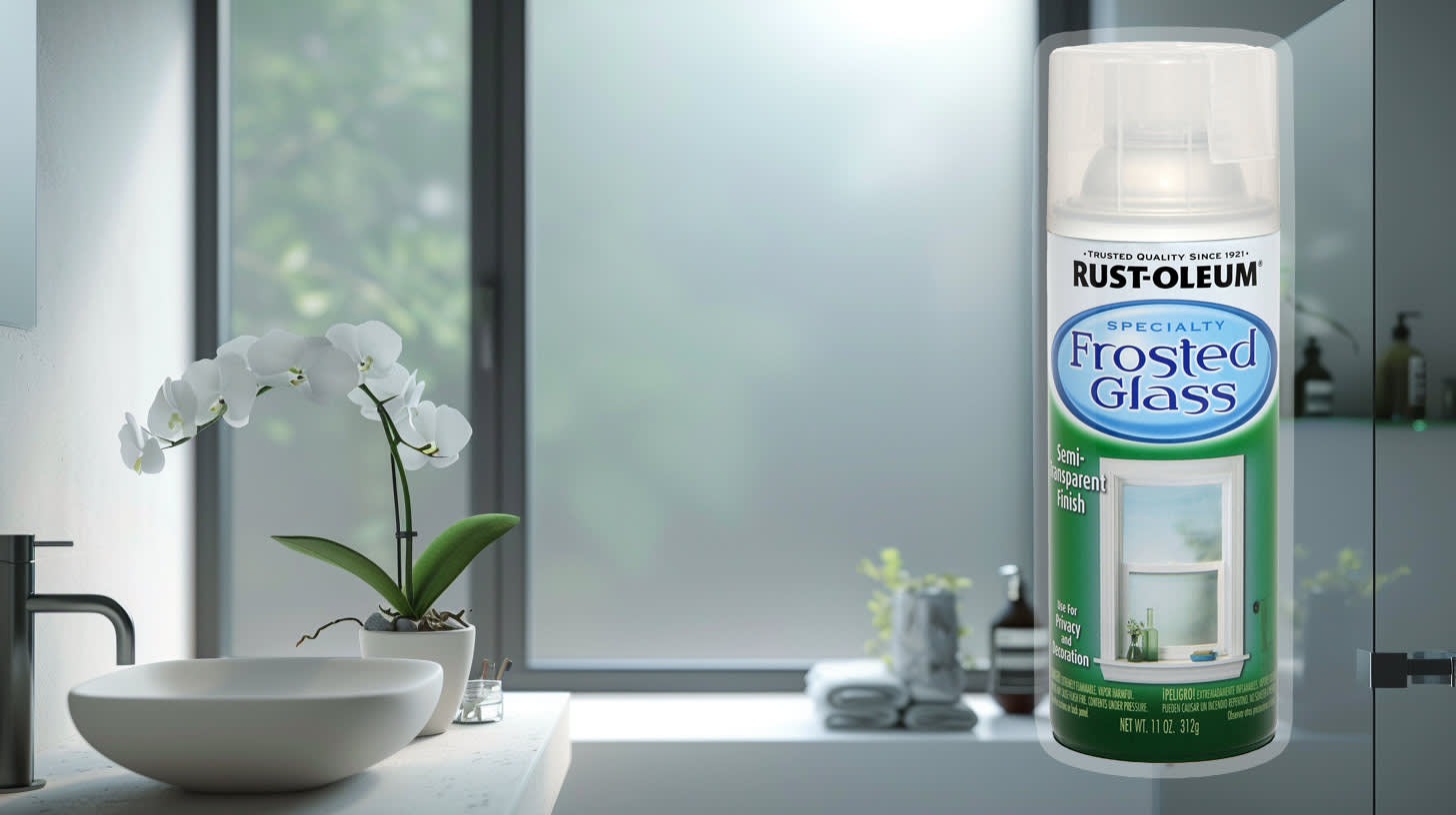 Enhance Your Windows with Spray-On Frosting