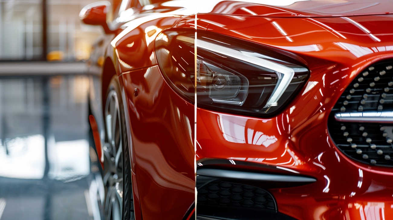 Ceramic Coating vs Paint Protection Film photo