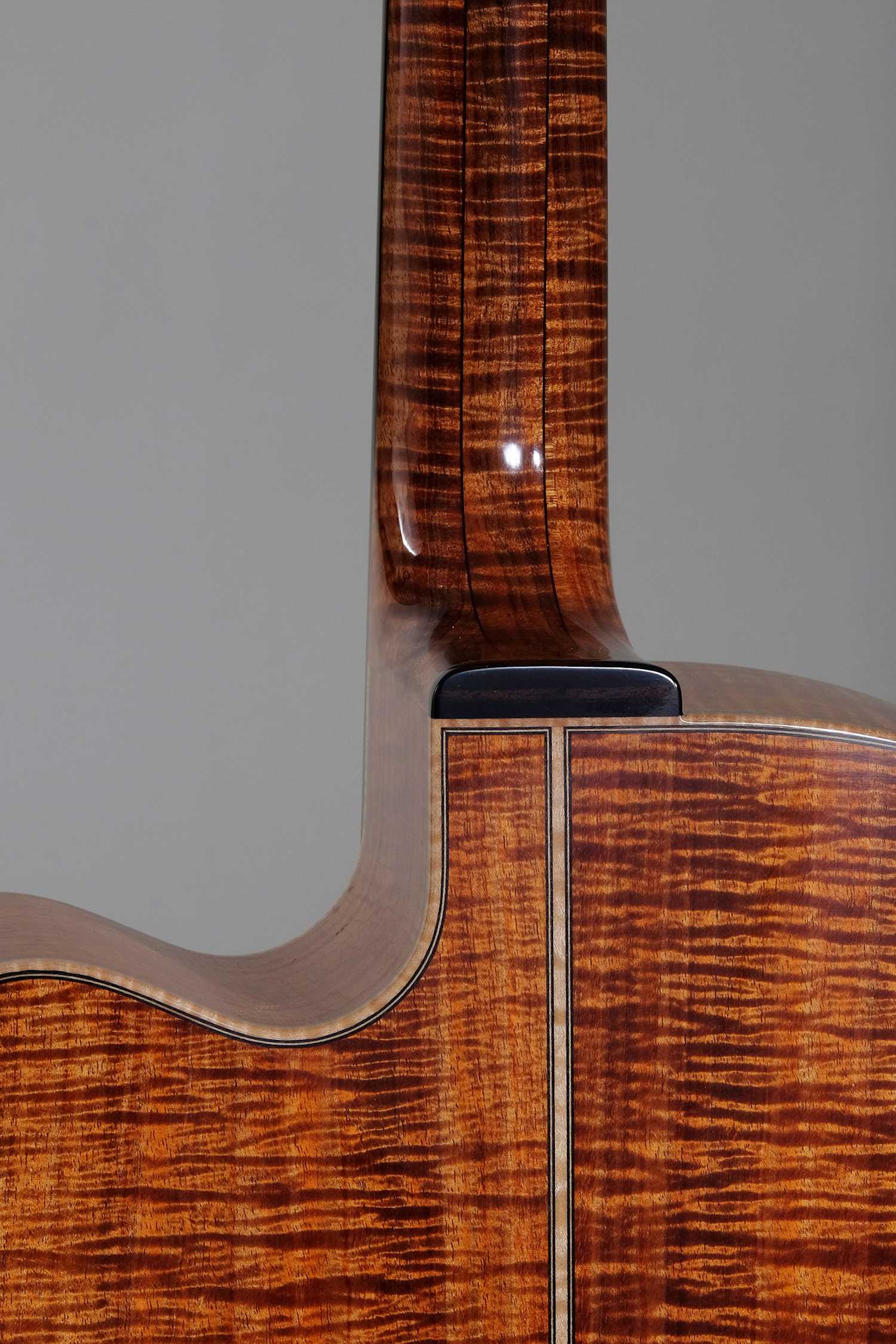 Rizzolo Acoustic - Fiddleback Blackwood MJ Acoustic with Venetian ...