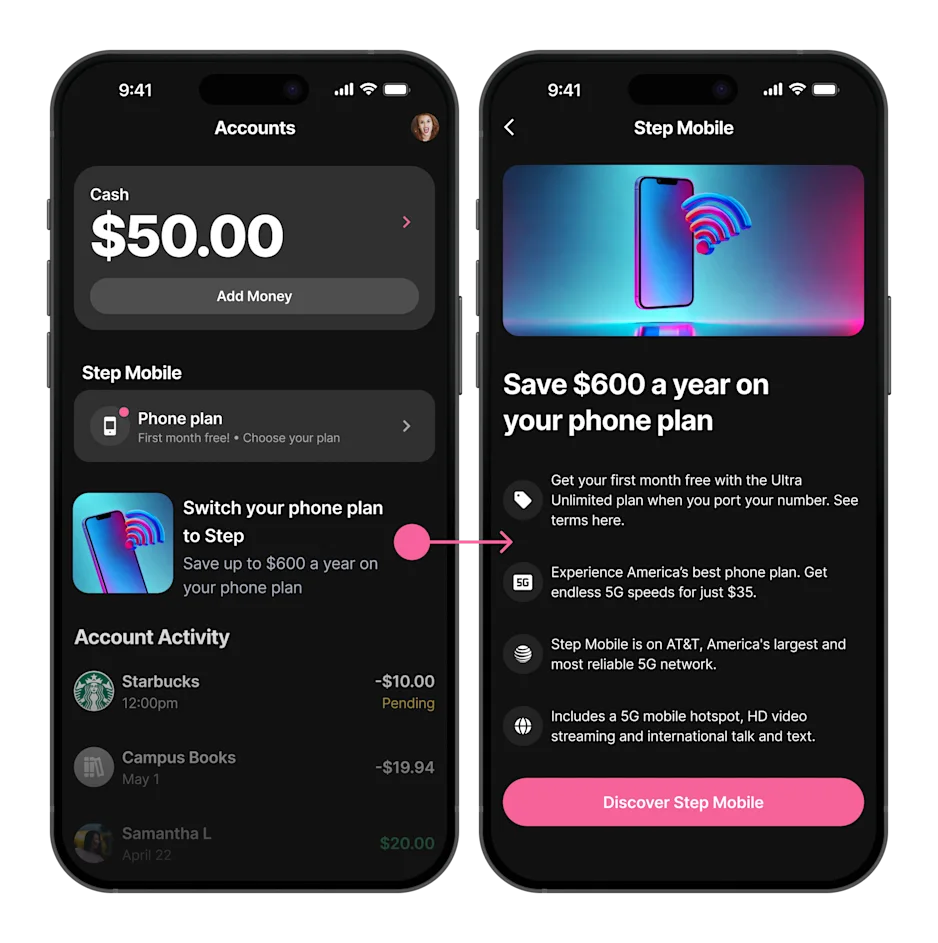 Phone Plan - Intro Screens