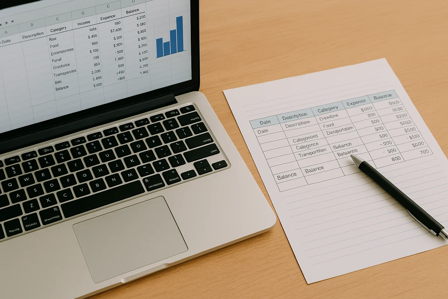 Budgeting Hacks Using Google Sheets or Excel